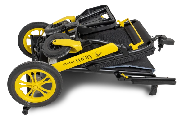 atom powerchair. folding lightweight