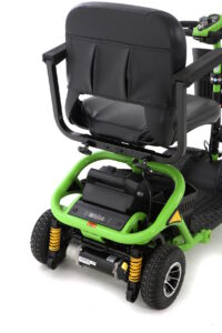 mini 4 mobility scooter, view of back